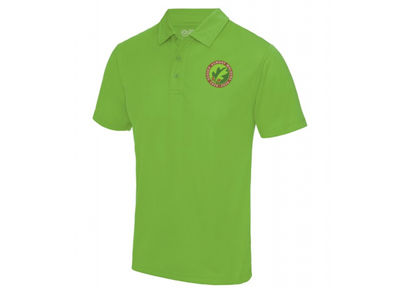 Sussex Sunday Walkers Sports Polo Lime Green (JC)