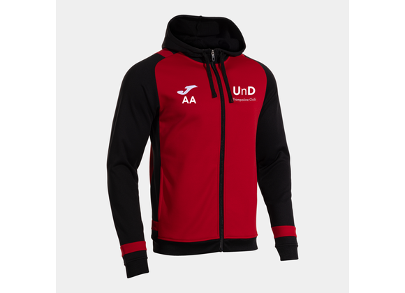 Up'n'Downs Trampoline Club Hooded Jacket Red/Black Adult (Lider)