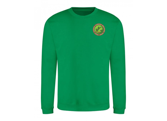 Sussex Sunday Walkers Sweatshirt Kelly Green (UC)
