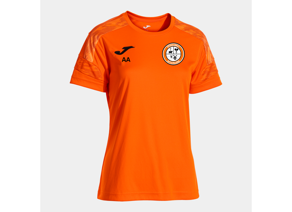 Ditchling Stoolball Womens Tee Orange (C8)