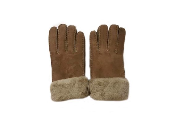 Sheepskin Gloves - Sand