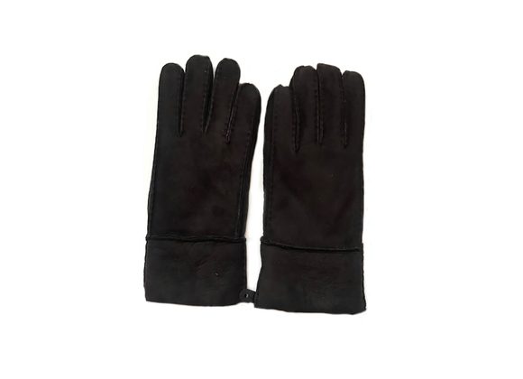 Sheepskin Gloves - Black 