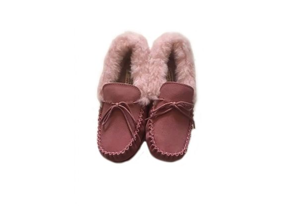  Moccasin - Pink with pink lining 