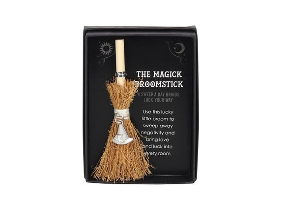 Witch Hat Mini Magick Broomstick STOCK DUE SOON