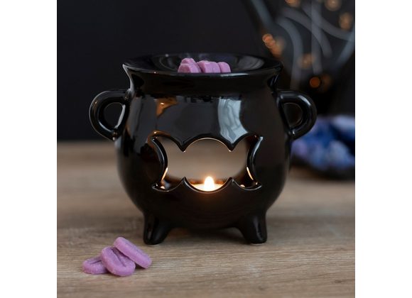 Triple Moon Cauldron Oil Burner