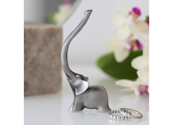 Metal Elephant Ring Holder