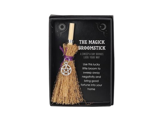 Pentagram Mini Magick Broomstick STOCK DUE SOON