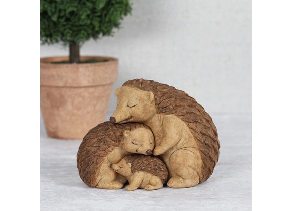 Hedgehog Family Ornament