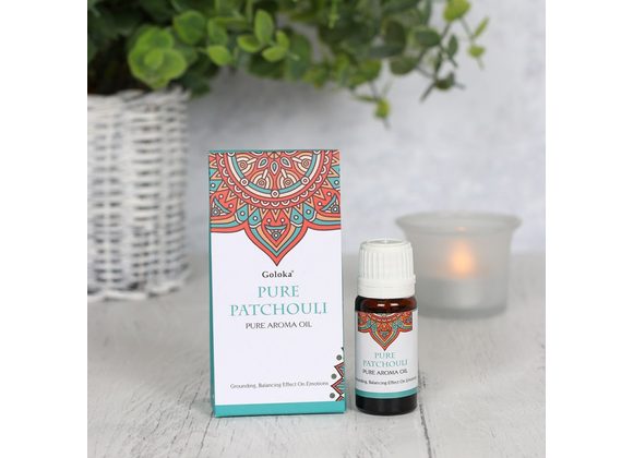 Goloka 10ml Pure Patchouli Fragrance Oil