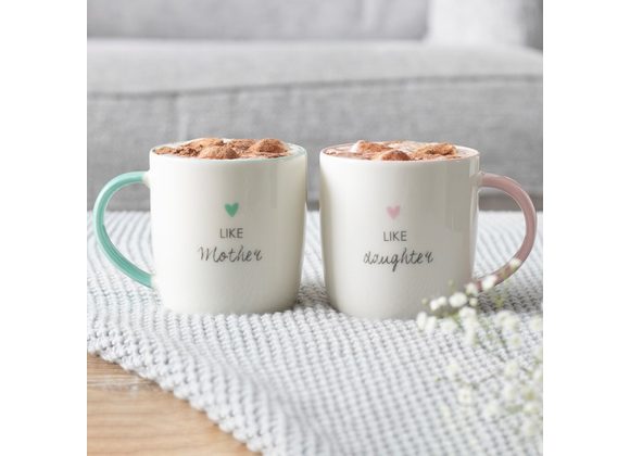 Like Mother Like Daughter Double Mug Set