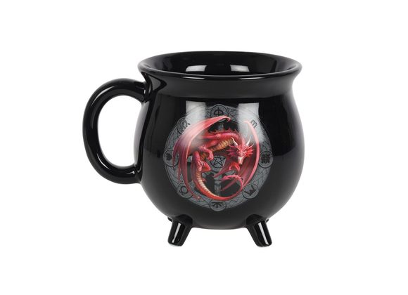 Lammas Colour Changing Cauldron Mug by Anne Stokes STOCK DUE 30/11/21