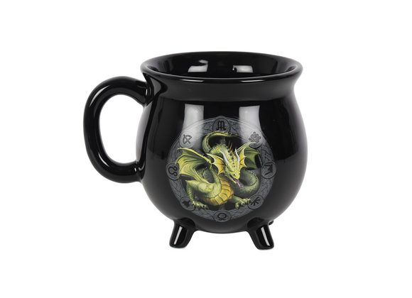 Mabon Colour Changing Cauldron Mug by Anne Stokes STOCK DUE 30/11/21