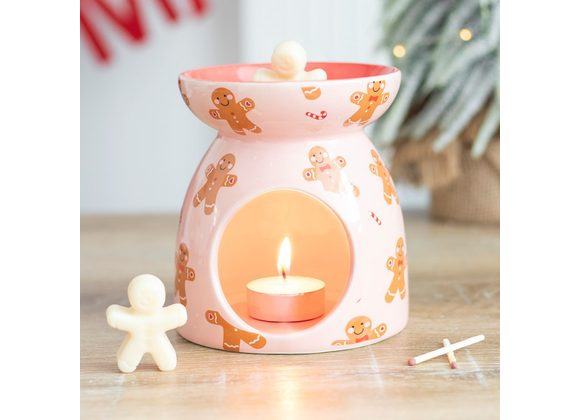 Gingerbread Wax Melt Burner Gift Set