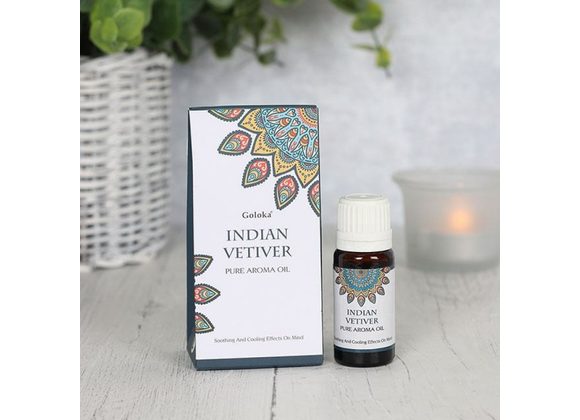 Goloka 10ml Vetiver Fragrance Oil STOCK DUE 29/11/21