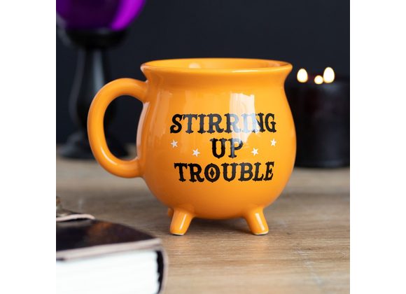 Stirring Up Trouble Cauldron Mug 