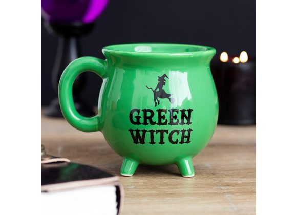 Green Witch Cauldron Mug