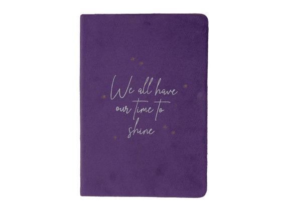 Star Sign Constellation Velvet Notebook