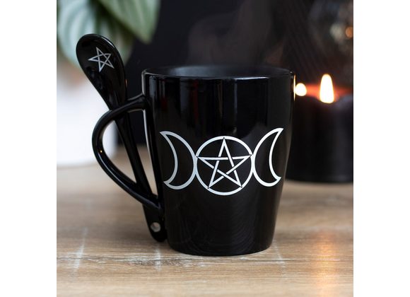 Triple Moon Mug and Spoon Set STOCK DUE 20/11/21