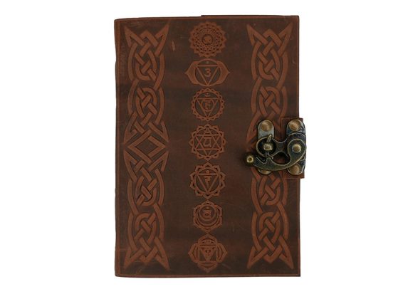 Seven Chakras Leather Journal RRP £29.99