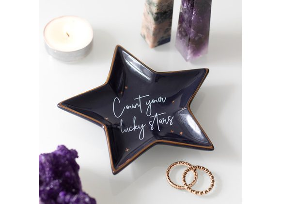 Purple Star Trinket Dish STOCK DUE 30/11/21