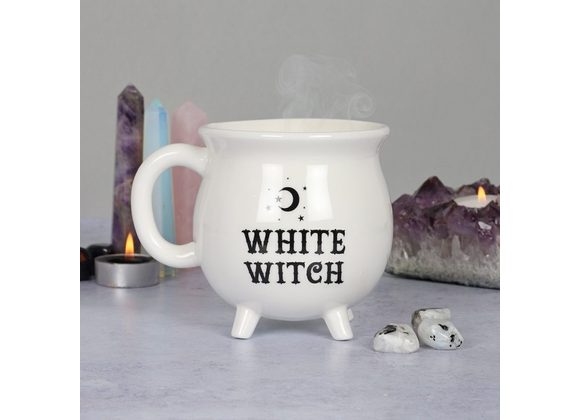 White Witch Cauldron Mug