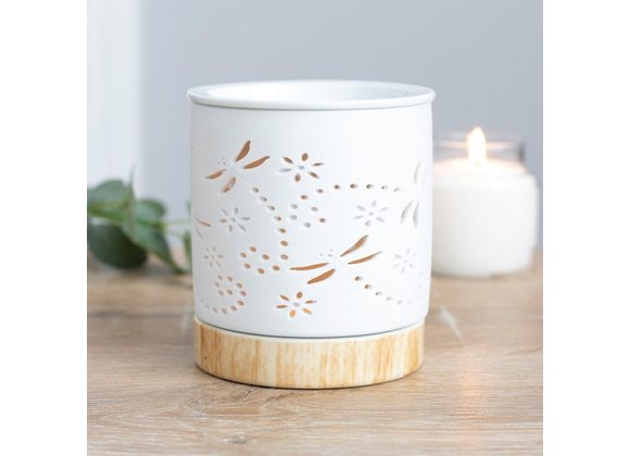 Dragonfly Matte Ceramic Oil Burner