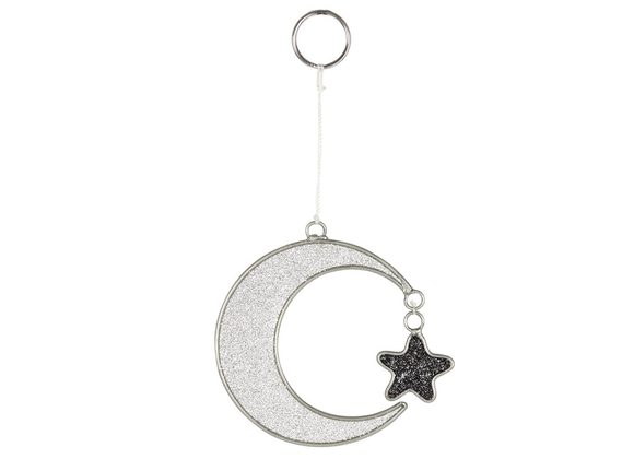 Mystical Crescent Moon Suncatcher