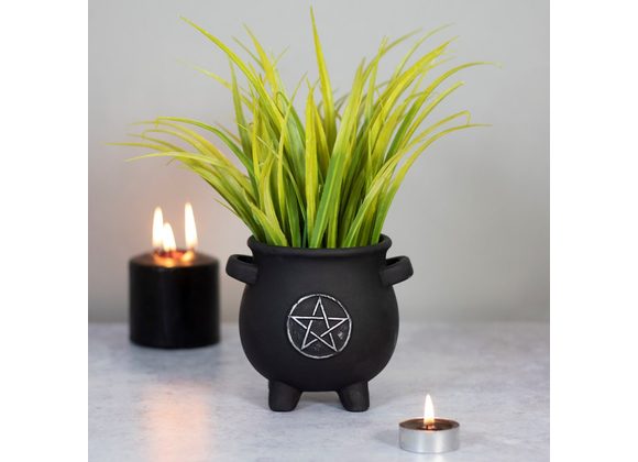 Pentagram Cauldron Plant Pot