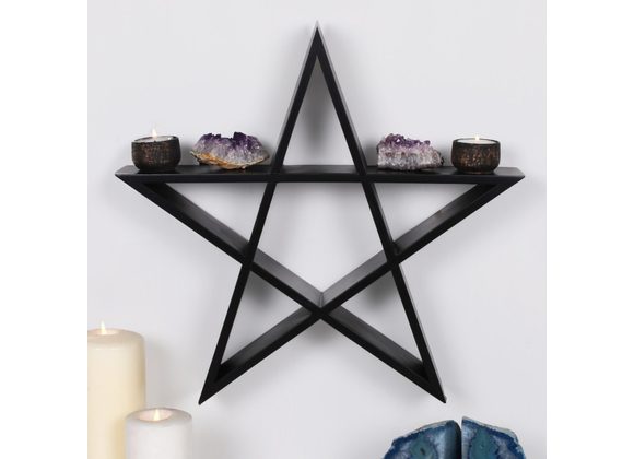 Pentagram Wall Shelf