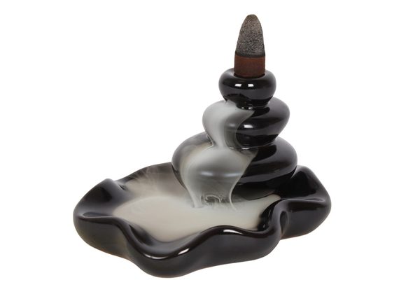 Large Pebbles Backflow Incense Burner