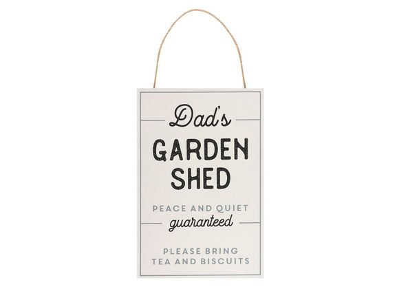 Daddy Cool Dad's Shed Hanging Sign