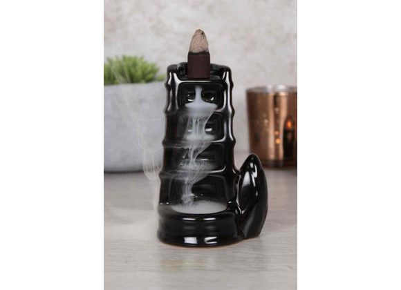 Split Bamboo Fountain Backflow Incense Burner