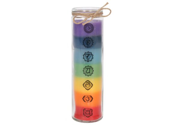 Tall Chakra Candle 