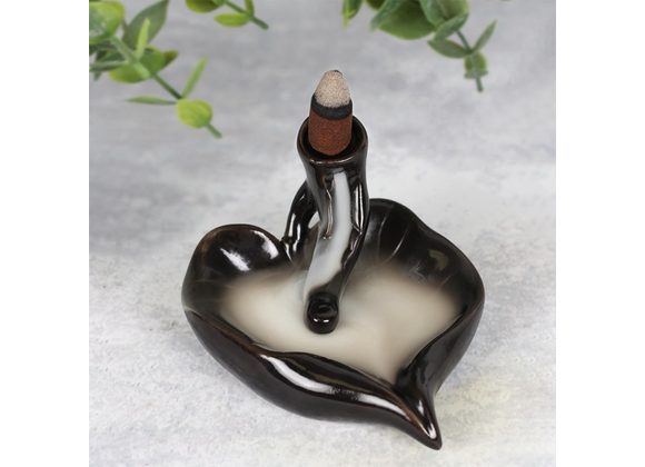 Leaf Backflow Incense Burner