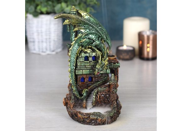 Dragon Castle Glowing Backflow Incense Burner