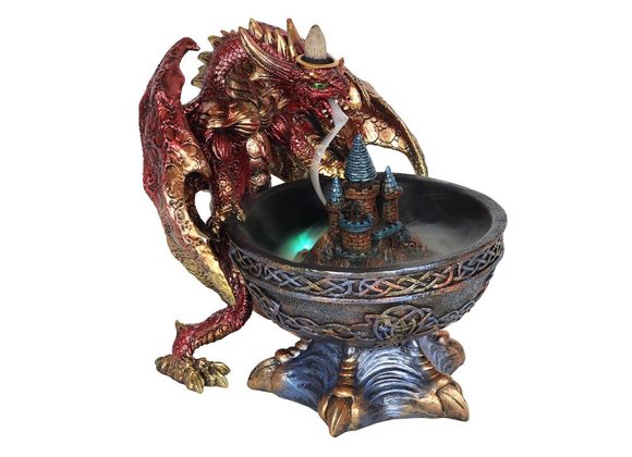 Large Dragon Bowl Backflow Incense Burner RRP £64.99