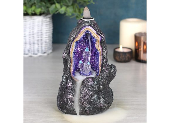 Glowing Crystal Cave Backflow Incense Burner STOCK DUE 20/10/21