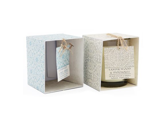 Mediterranean Scented Candle in Box STOCK DUE SOON