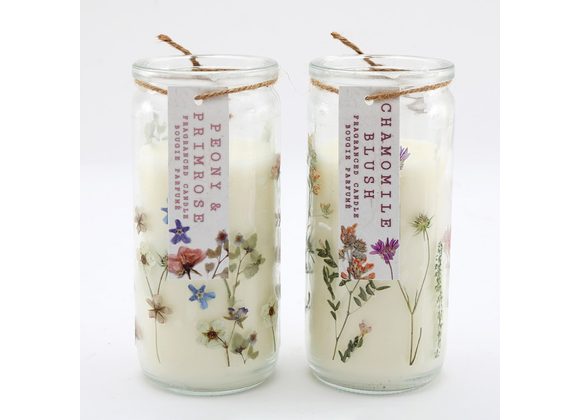 Les Fleurs Scented Tube Candle 