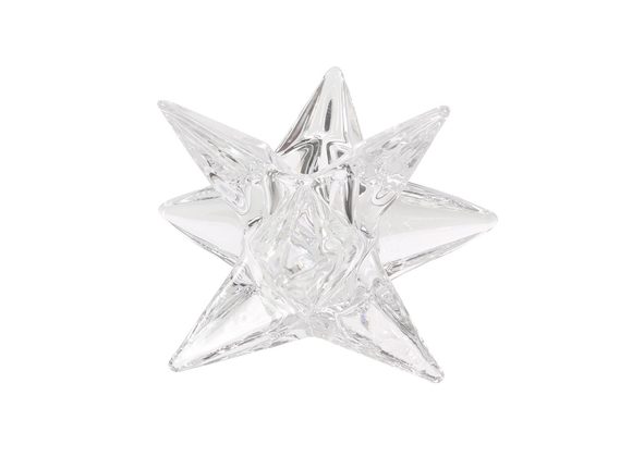 Star Glass Candle Holder