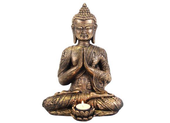 Large Buddha Tealight Holder STOCK DUE SOON