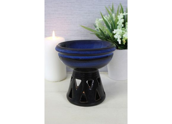 Deep Bowl Blue Oil Burner