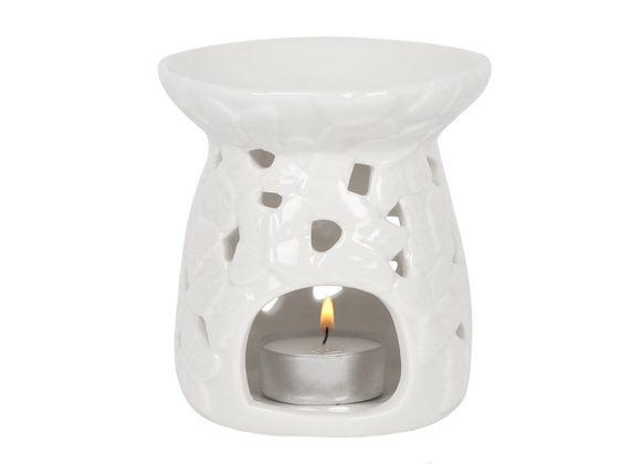 Embossed Butterfly Oil Burner