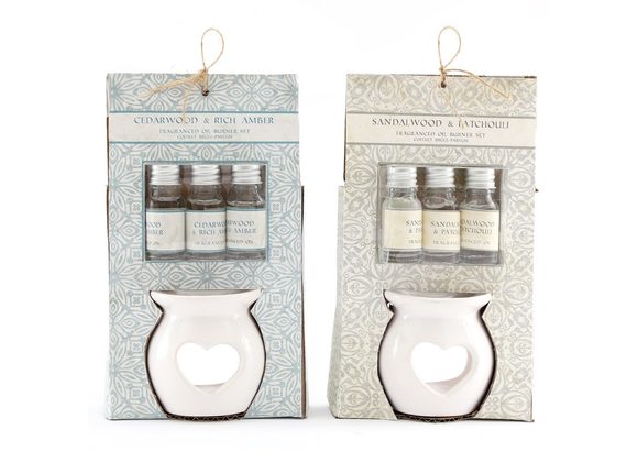 Mediterranean Oil Burner Gift Set