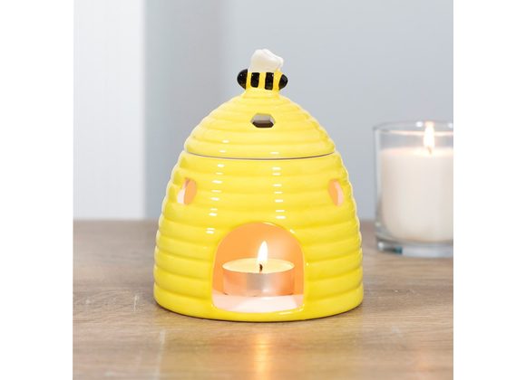 Yellow Beehive Oil Burner STOCK DUE SOON