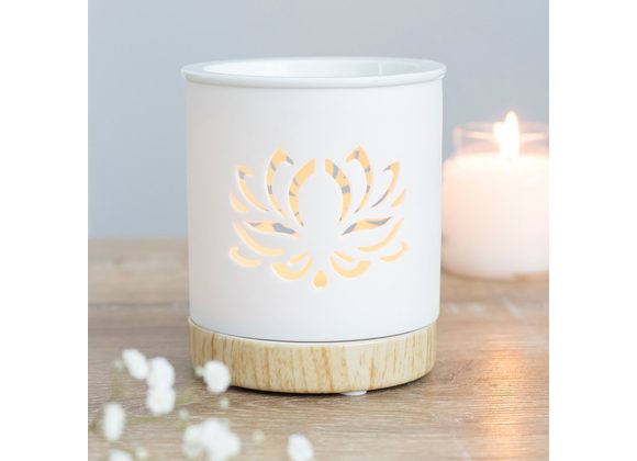 White Lotus Cut Out Oil Burner STOCK DUE 30/10/21