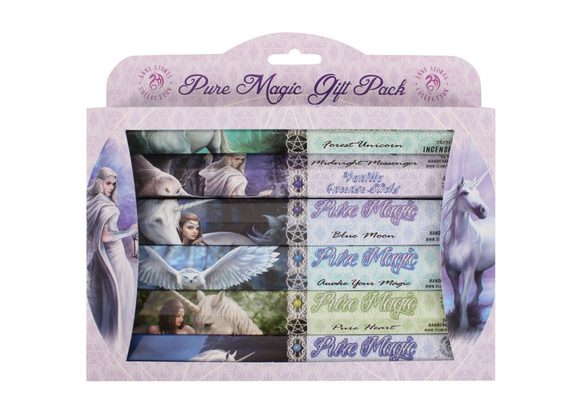 Pack of 6 Pure Magic Incense Gift Pack by Anne Stokes