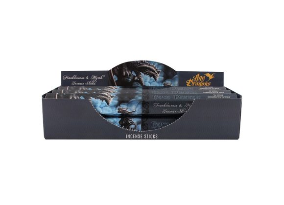 Pack of 6 Rock Dragon Incense Sticks by Anne Stokes