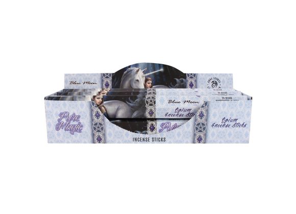 Pack of 6 Blue Moon Incense Sticks by Anne Stokes