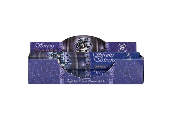 Pack of 6 Serpent's Spell Egyptian Musk Incense Sticks by Anne Stokes